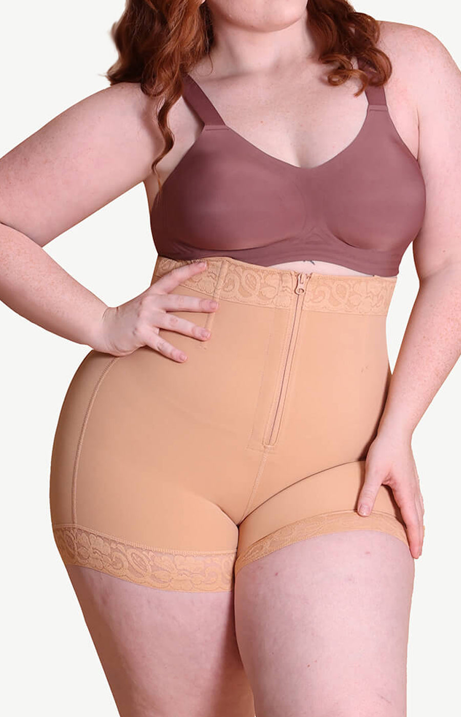 Size XL for Airslim Firm Tummy Compression Bodysuit with Butt