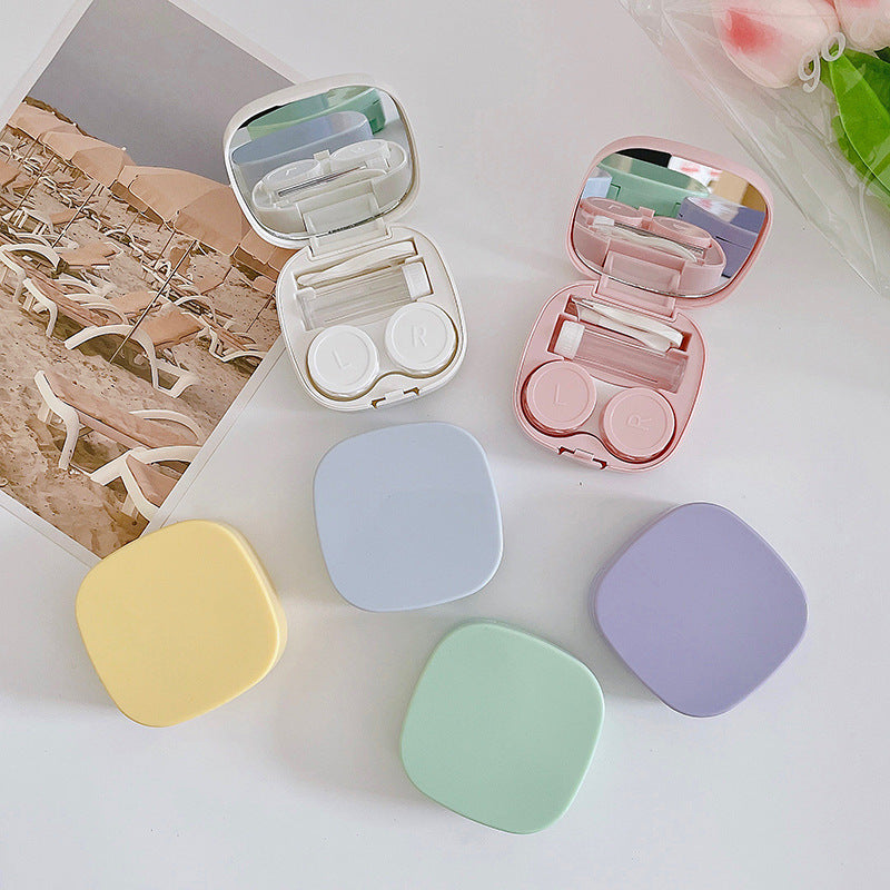 Candy Color Contact Lens Case Travel Kit