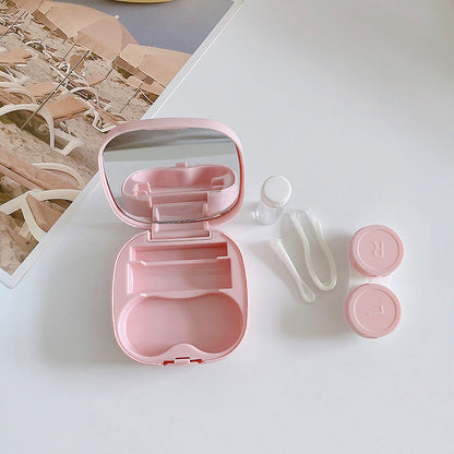 Candy Color Contact Lens Case Travel Kit