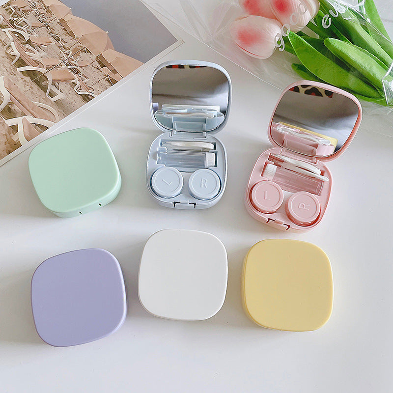 Candy Color Contact Lens Case Travel Kit