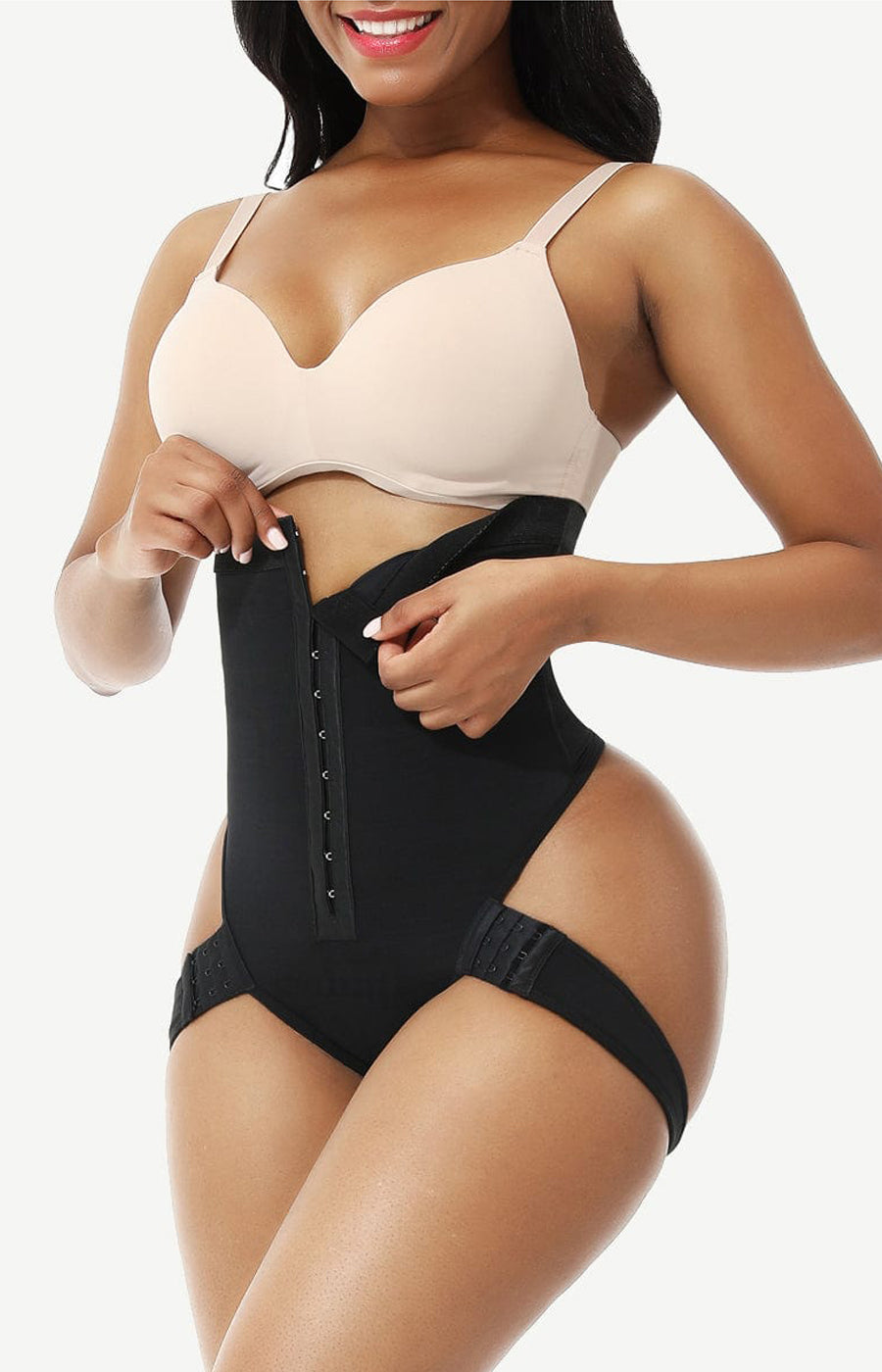 Women's Firm Tummy Compression Bodysuit Shaper With Butt Lifter – lumivivi